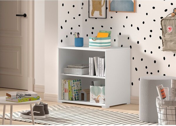 Libreria per bambini bianca 68x62x43 cm Sam – Vipack