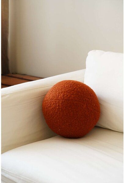 Cuscino decorativo in bouclé ø 20 cm Top – Mioli Decor