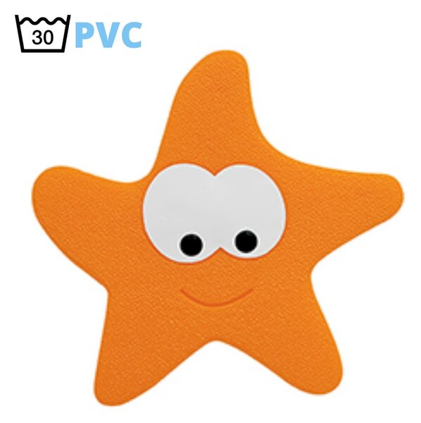 Set di tappetini antiscivolo per bambini 5 pz per la vasca 12x13 cm Starfy – Spirella
