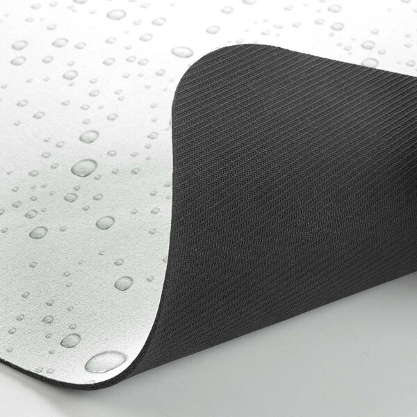 Tappetino per il bagno grigio chiaro 50x120 cm Splash – douceur d'intérieur