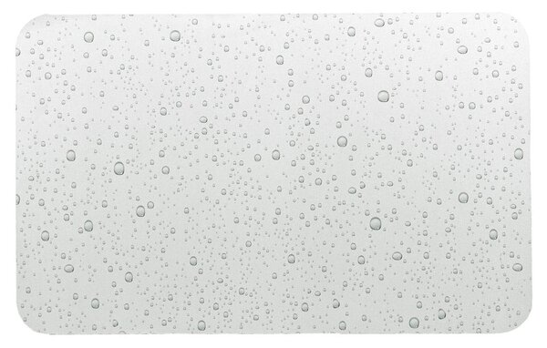 Tappetino per il bagno grigio chiaro 50x120 cm Splash – douceur d'intérieur