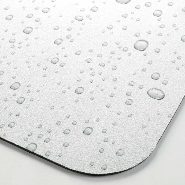 Tappetino per il bagno grigio chiaro 50x120 cm Splash – douceur d'intérieur