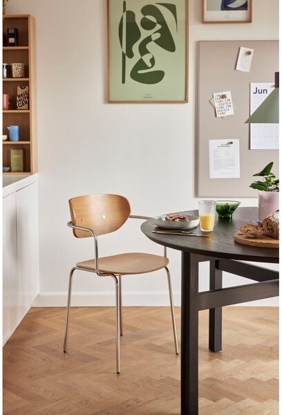 Piatto fondo color crema in gres ø 23 cm Amare - Hübsch