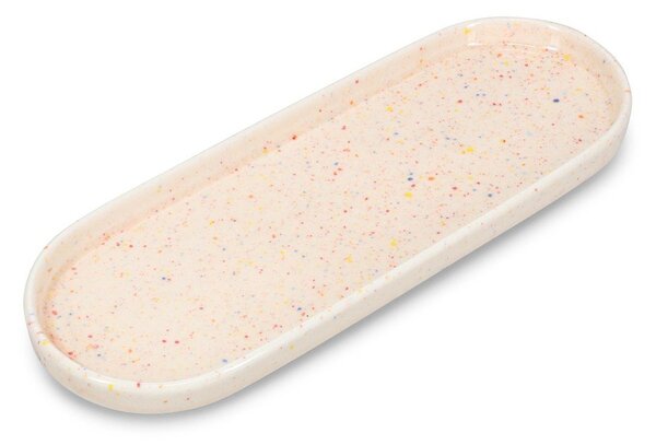 Vassoio vassoio di servizio in porcellana 10x28,5 cm Fika – ONA