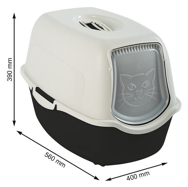 Lettiera per gatti 56x40 cm Eco Bailey - Rotho