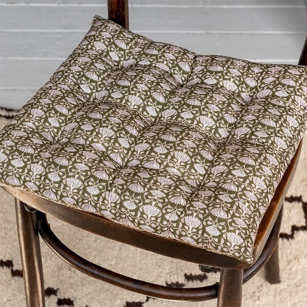 Cuscino per sedia in cotone 37x37 cm Lily – Rex London