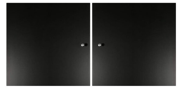 Anta nera per scaffalatura modulare 2 pezzi 32x33 cm Mistral Kubus - Hammel Furniture