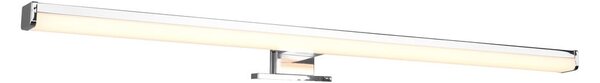 Lampada da parete LED color argento lucido Lino – Trio