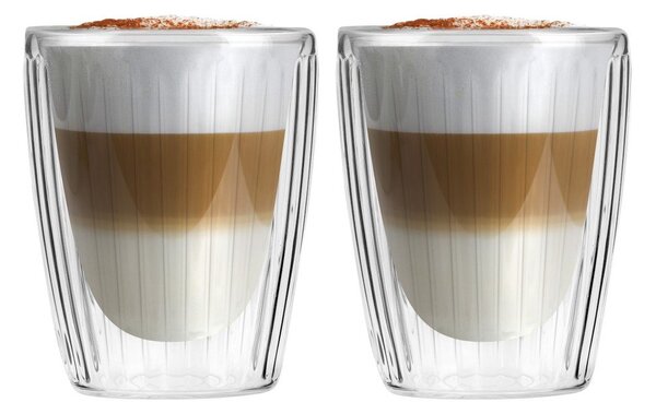 Tazze in set per cappuccino in vetro 2 pz 250 ml Livio Duo – Vialli Design