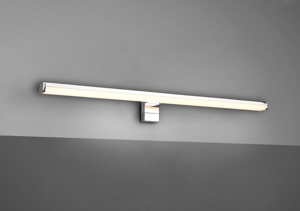 Lampada da parete LED color argento lucido Lino – Trio