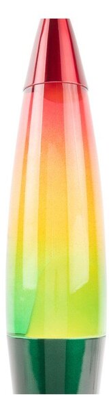 Lava lamp verde in vetro (altezza totale 41,5 cm) Rainbow Rocket Lava – Leitmotiv