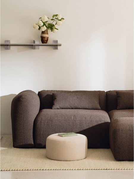 Poggiapiedi beige Folk – noo.ma