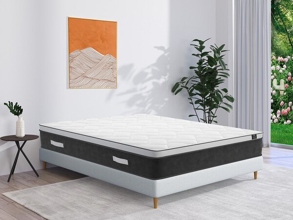 Materasso 160 x 200 cm ibrido a molle insacchettate e memory foam sp. 25 cm - ASTRIA Art Collection di YSMÉE