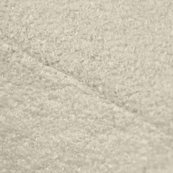 Puof a sacco grigio chiaro con rivestimento in bouclé Seat Lounge – SLOWDOWN