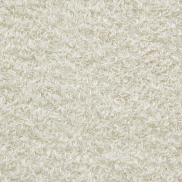 Puof a sacco grigio chiaro con rivestimento in bouclé Seat Lounge – SLOWDOWN
