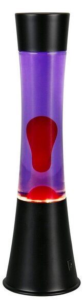 Lava lamp LED nera (altezza totale 39,5 cm) Etna – Reality