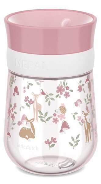 Tazza per bambini rosa chiaro in plastica 300 ml Fairy Garden by Little Dutch – Mepal