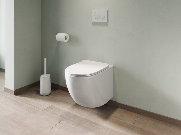 WC sospeso Bianco in Ceramica senza flangia - JAVOINE