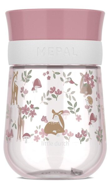 Tazza per bambini rosa chiaro in plastica 300 ml Fairy Garden by Little Dutch – Mepal
