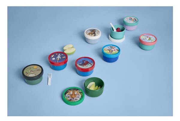Portapranzo per bambini blu in plastica Campus – Mepal