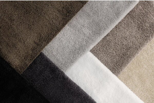 Set di asciugamani tipo terry color crema in cotone organico 2 pz 30x50 cm Riva – Blomus