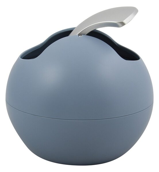 Cestino per la spazzatura azzurro in plastica 1 l Bowl Matt – Spirella
