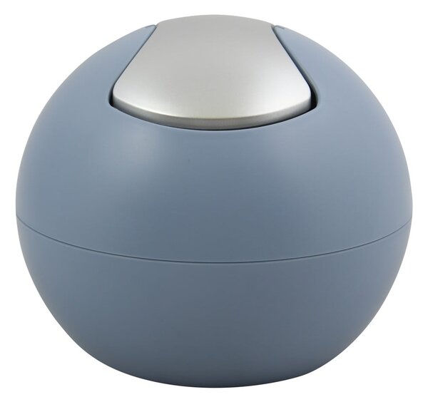Cestino per la spazzatura azzurro in plastica 1 l Bowl Matt – Spirella