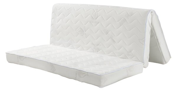Materasso matrimoniale francese in schiuma BZ aloe vera 140 x 190 cm sp.12 cm - FIESTA di NATUREA