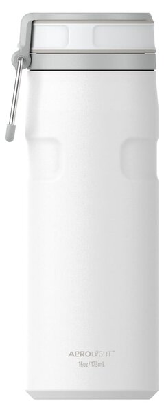 Borraccia termica bianca in acciaio inox 470 ml IceFlow™ Bottle Twist Flip Frost – Stanley
