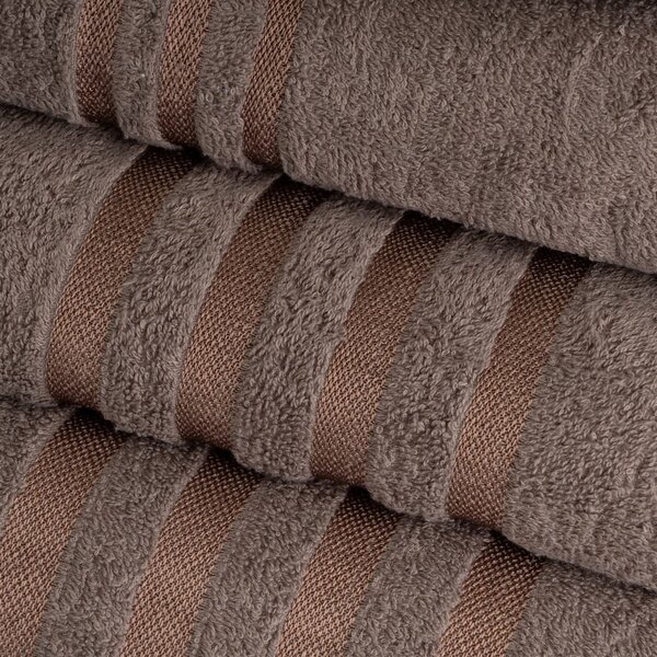 Asciugamano tipo terry marrone in cotone 30x50 cm Simple – Casa Selección