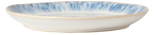 Piatto da dolce bianco/blu in gres ø 22 cm Brisa – Costa Nova