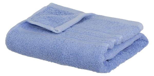 Asciugamano tipo terry blu in cotone 50x100 cm Simple – Casa Selección