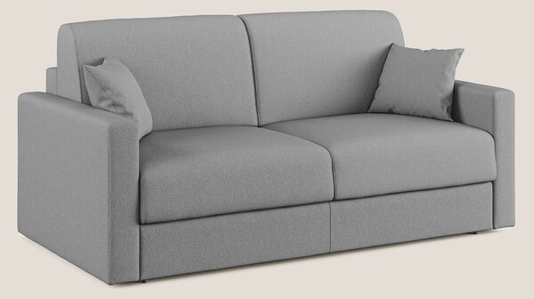 Divano Letto 2 Posti 166x92x96 cm in Tessuto Grigio