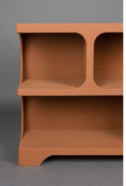 Libreria color terracotta 120x85x37 cm Dundee – Dutchbone