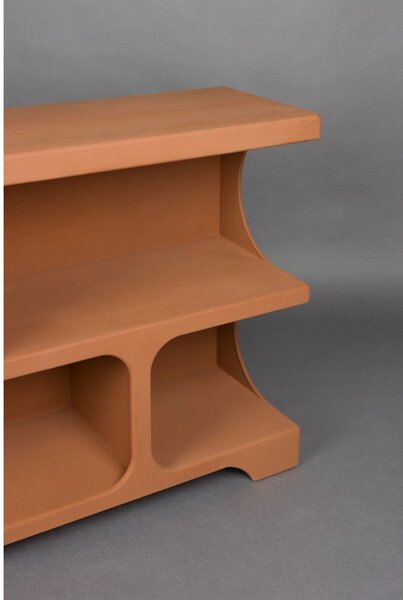 Libreria color terracotta 120x85x37 cm Dundee – Dutchbone