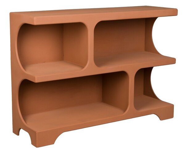 Libreria color terracotta 120x85x37 cm Dundee – Dutchbone