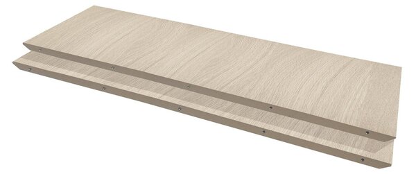 Piatti aggiuntivi per tavolo da pranzo 2 pezzi in rovere 135x48 cm Meza - Hammel Furniture