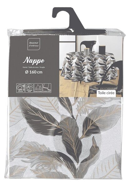 Tovaglia adatta per pulizia con panno umido ø 160 cm Oralia – douceur d'intérieur