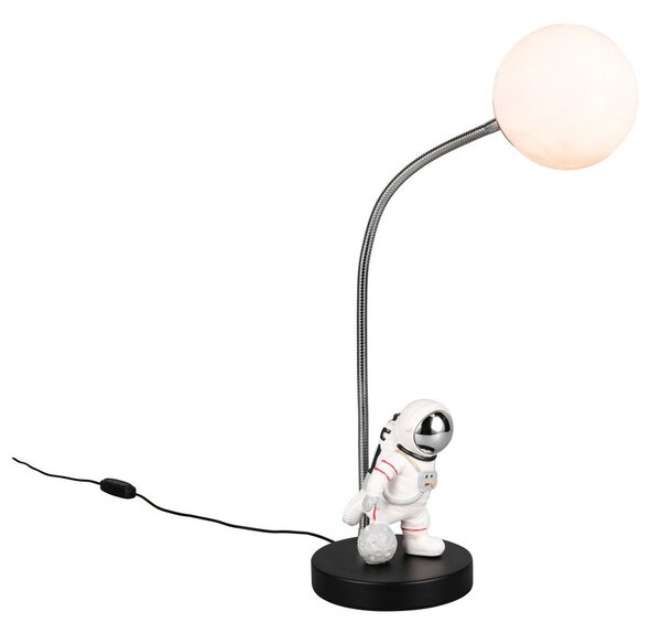 Lampada da tavolo per bambini nera Arm – Reality
