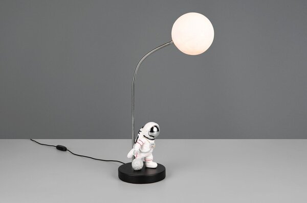 Lampada da tavolo per bambini nera Arm – Reality