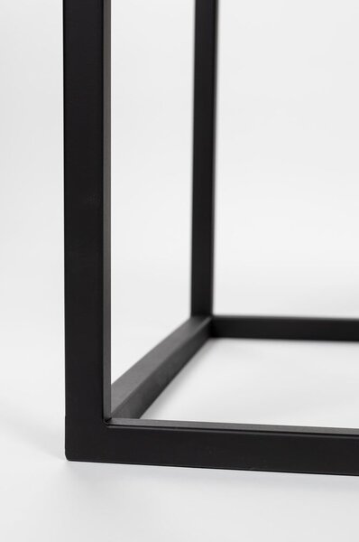 Portabottiglie in rattan nero per 16 bottiglie, 80x175 cm Guuji - White Label