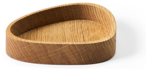Scatola decorativa di colore naturale in legno 14x12,5x3 cm Curve S – LIND DNA