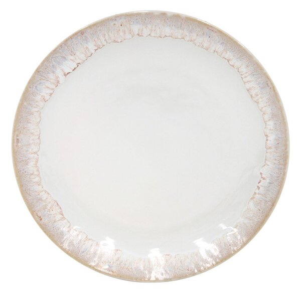 Piatto da dolce bianco in gres ø 22 cm Taormina – Casafina