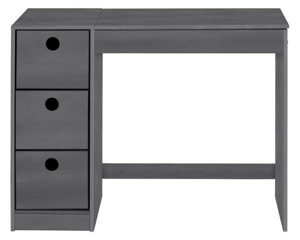 Scrivania in legno di pino 50x100 cm Alpi - Støraa