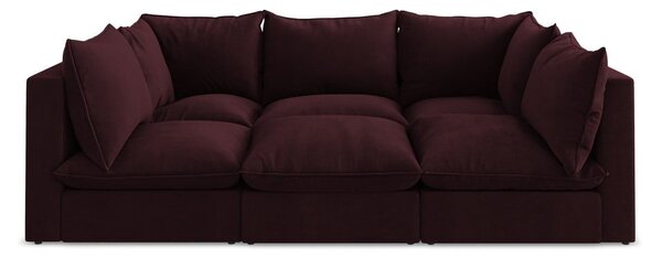 Divano burgundy 255 cm Manao – Makamii