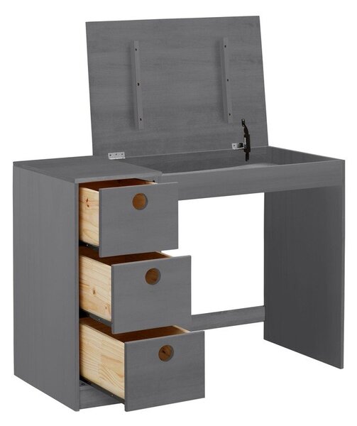 Scrivania in legno di pino 50x100 cm Alpi - Støraa