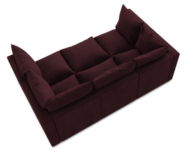 Divano burgundy 255 cm Manao – Makamii