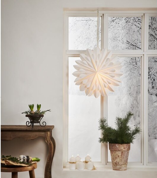 Decorazione natalizia bianca , ø 60 cm Clipp - Star Trading