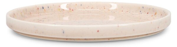 Piatto da dolce beige in porcellana ø 20,5 cm Fika – ONA