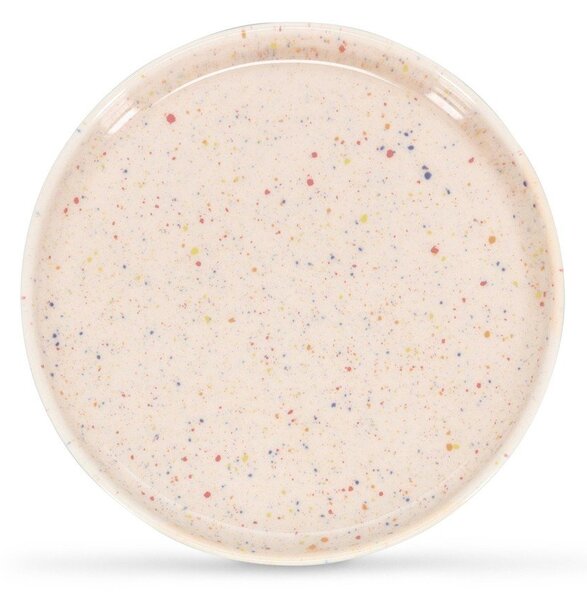 Piatto da dolce beige in porcellana ø 20,5 cm Fika – ONA